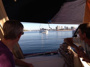 Overlooking Bum's Bay