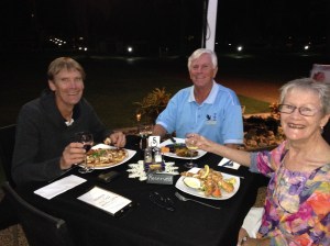 Dinner with Melbourne friend David Bock