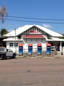 How long since you have seen even one phone booth, let alone a row of them!
