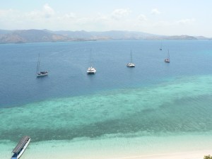 Anchorage in the Riung Island area