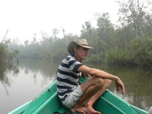 Great vantage spot for the river trip